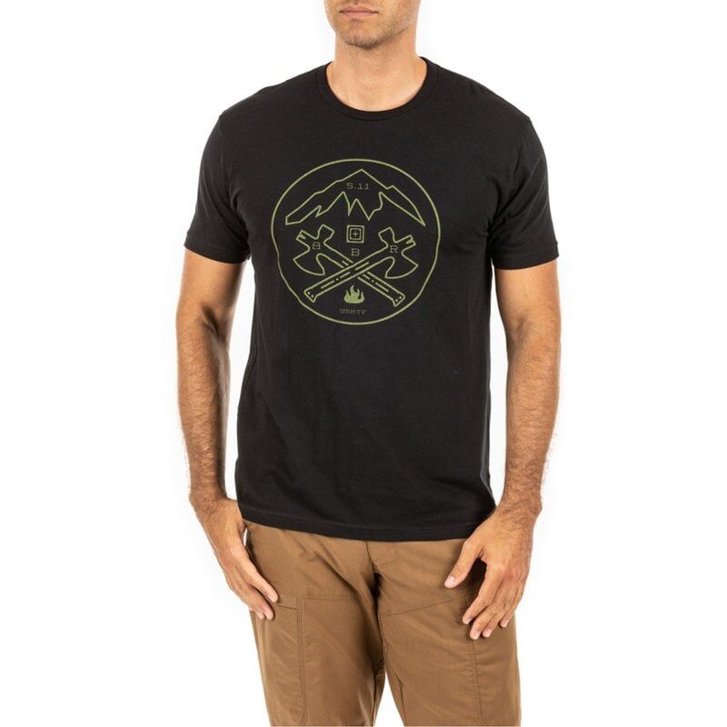 5.11 ACY CROSSED AXE MOUNTAIN T-SHIRT S