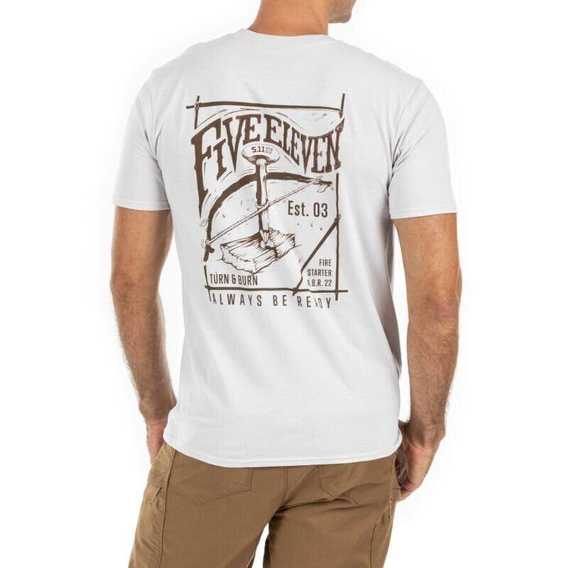 5.11 TURN AND BURN SS T-SHIRT M