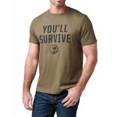 5.11 YOU’LL SURVIVE SS KISA KOL T-SHIRT L