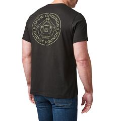 5.11 BREW GROUND SS TEE KISA KOL SIYAH T-SHIRT M