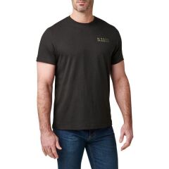 5.11 BREW GROUND SS TEE KISA KOL SIYAH T-SHIRT XL